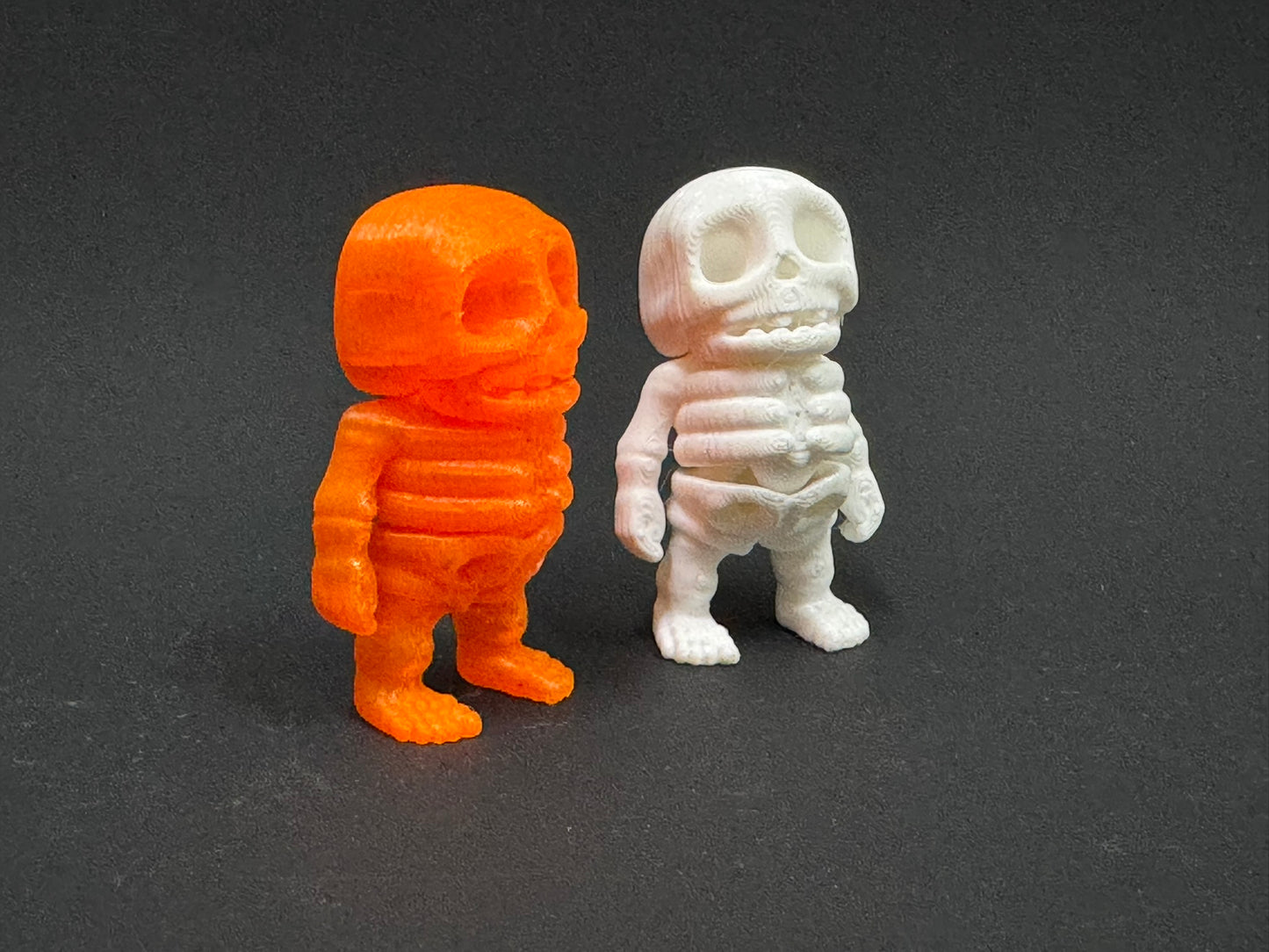 Tiny Skeleton Keychains