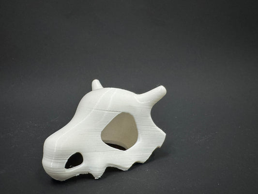 Pokemon Cubone Skull, Statue, 3D Printed Statue, Cubone Skull