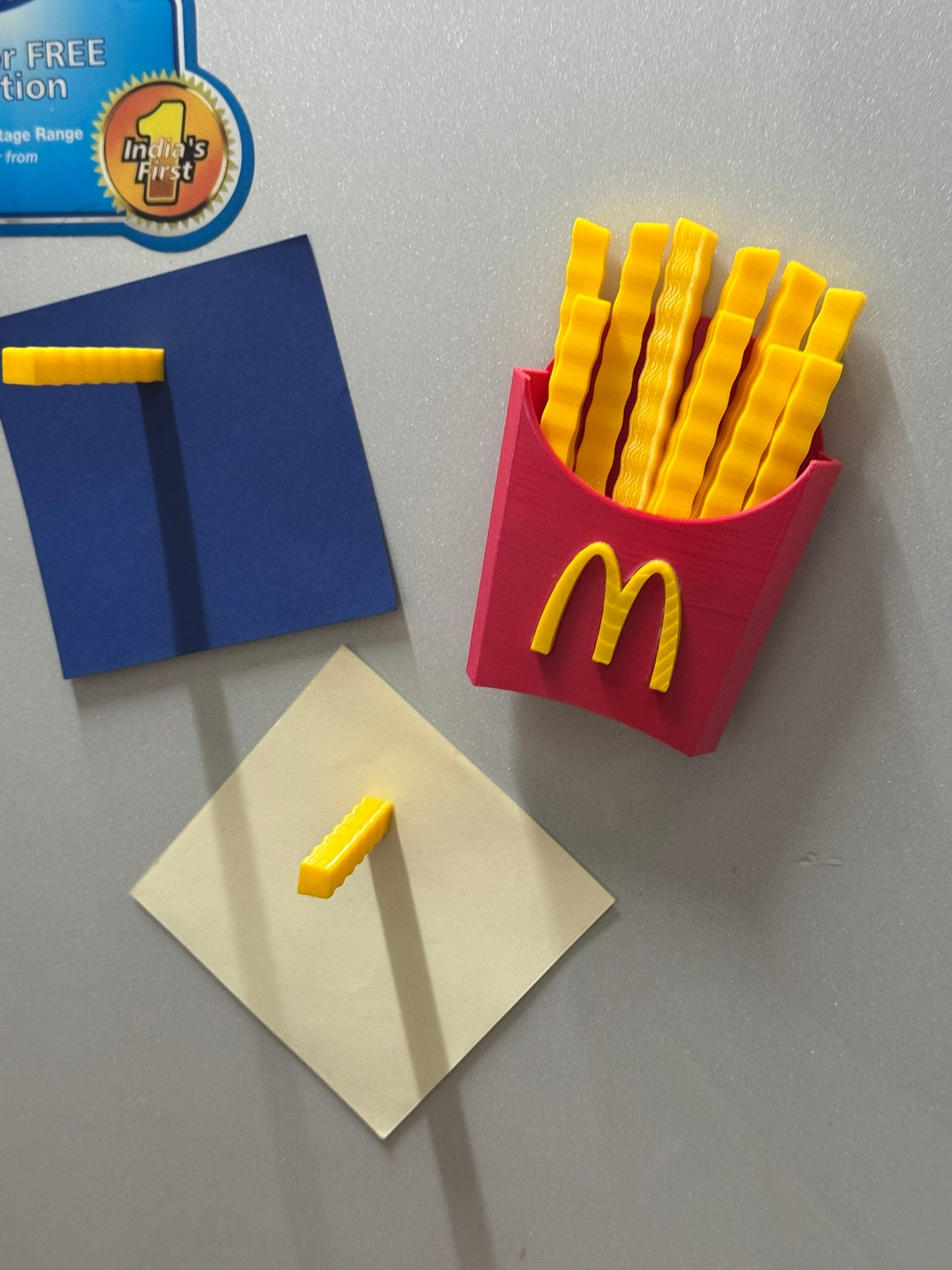 mcdonald fries fridge magnets