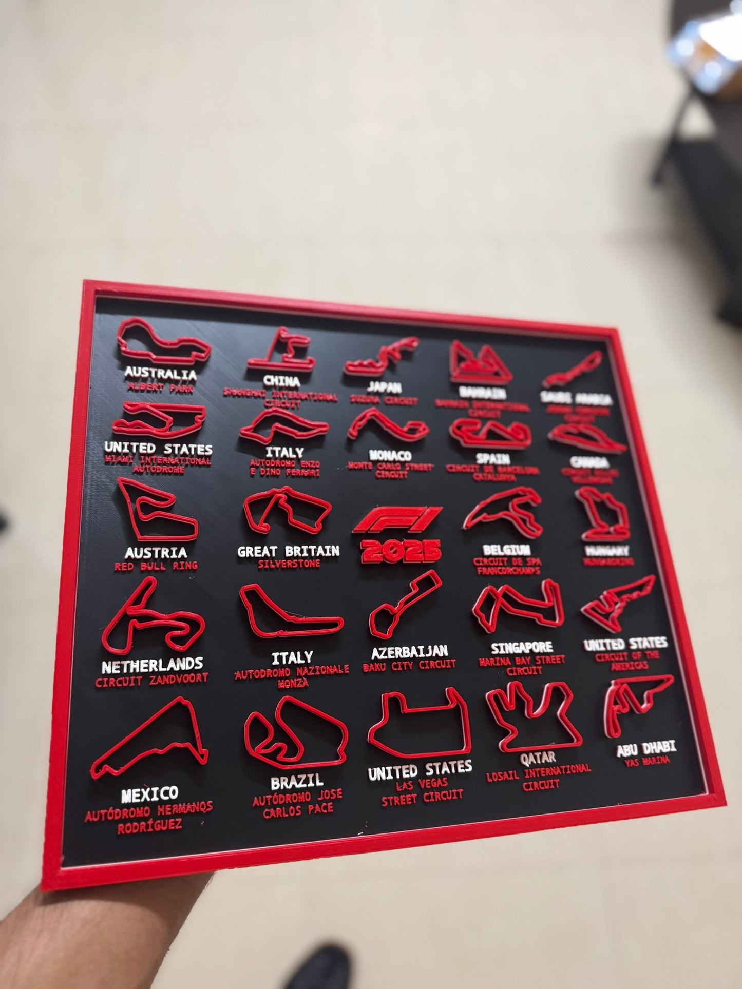 F1 Racetrack | F1 calendar 2025, 2026