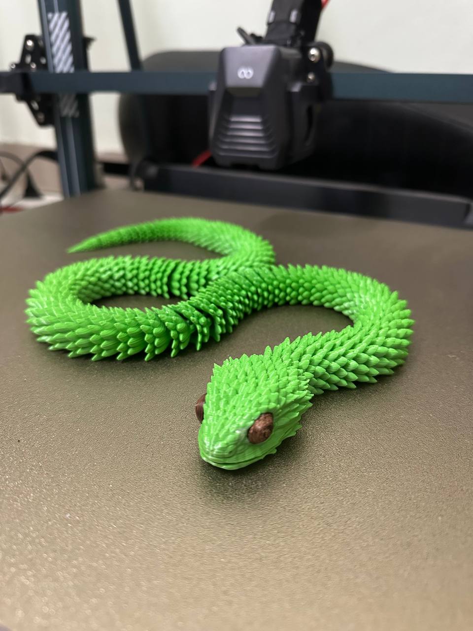 Articulated Viper 3D Printed Snake
